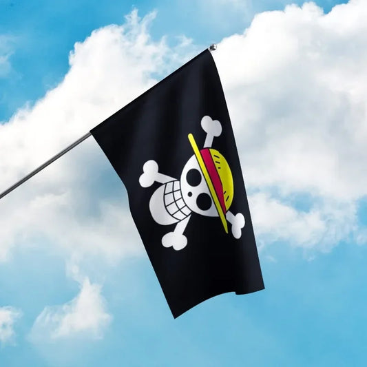 One Piece Flag: Straw Hat Pirates Jolly Roger Banner